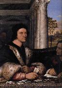 Sebastiano del Piombo Portrait of Ferry Carondelet with his Secretaries Sweden oil painting artist
